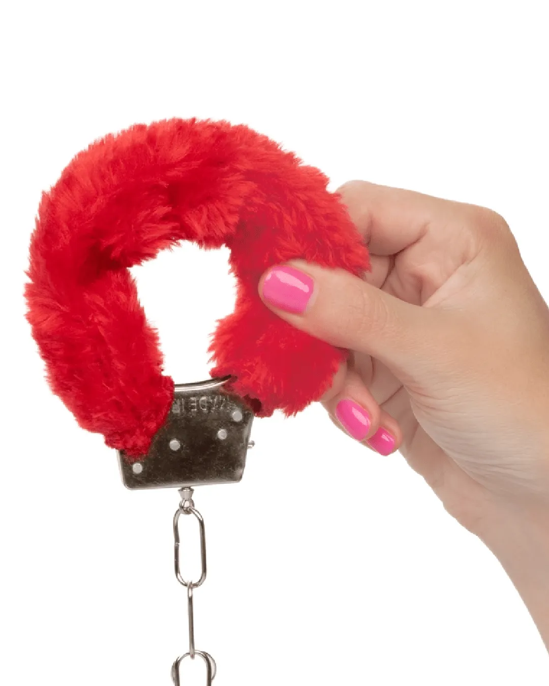 Playful Furry Cuffs - Red