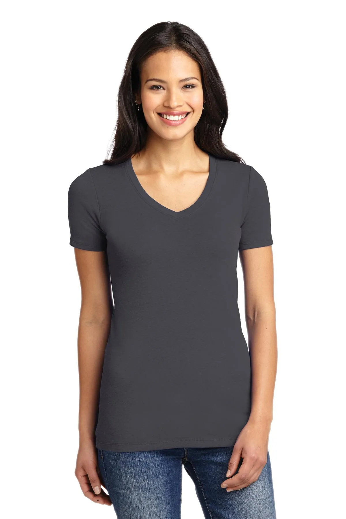 Port Authority® Ladies Concept Stretch V-Neck Tee. LM1005