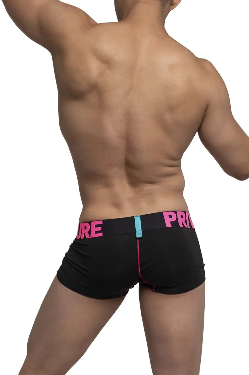 Private Structure PMUX4182 Modality Trunks Color Black-Magenta