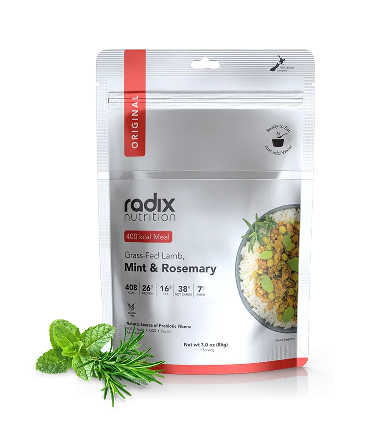 Radix - Original 600 Kcal Grass-Fed Lamb, Mint & Rosemary