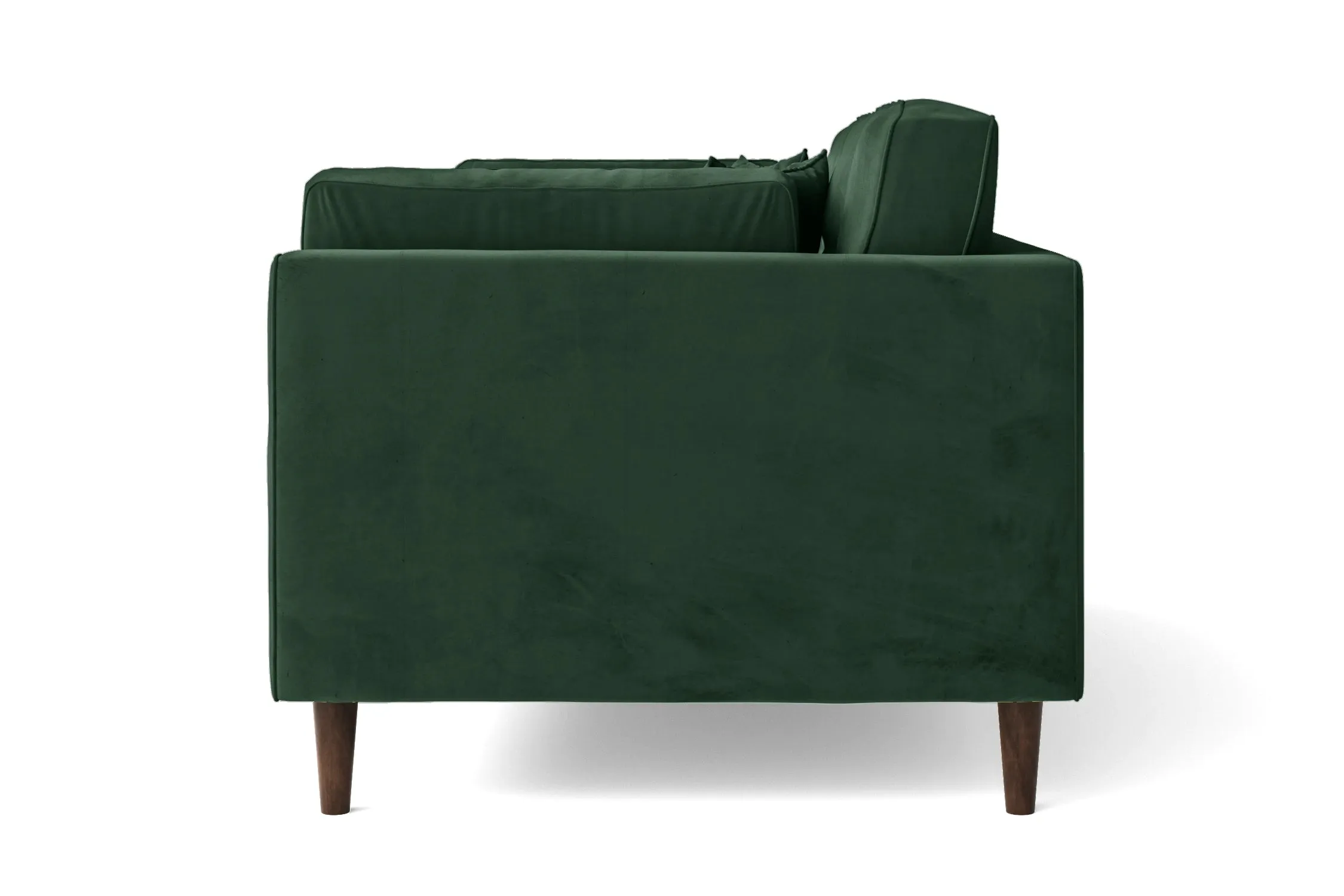 Ragusa 3 Seater Sofa Green Velvet