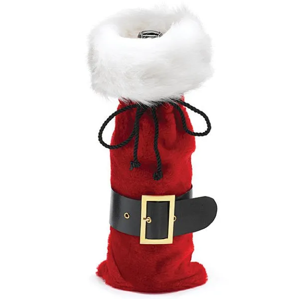 Santa Belt Wine Bottle Bag