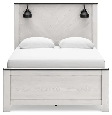 Schoenberg Queen Panel Bed with Dresser