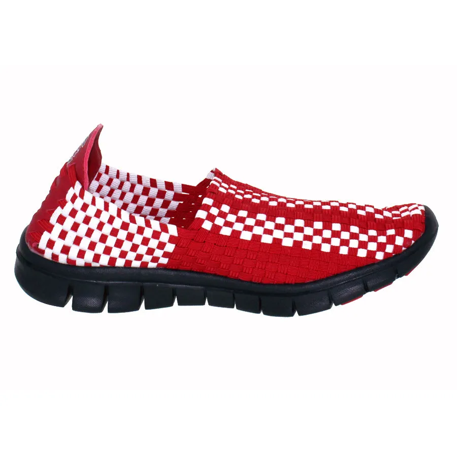 South Carolina Gamecocks Woven Colors Comfy Slip On Shoes