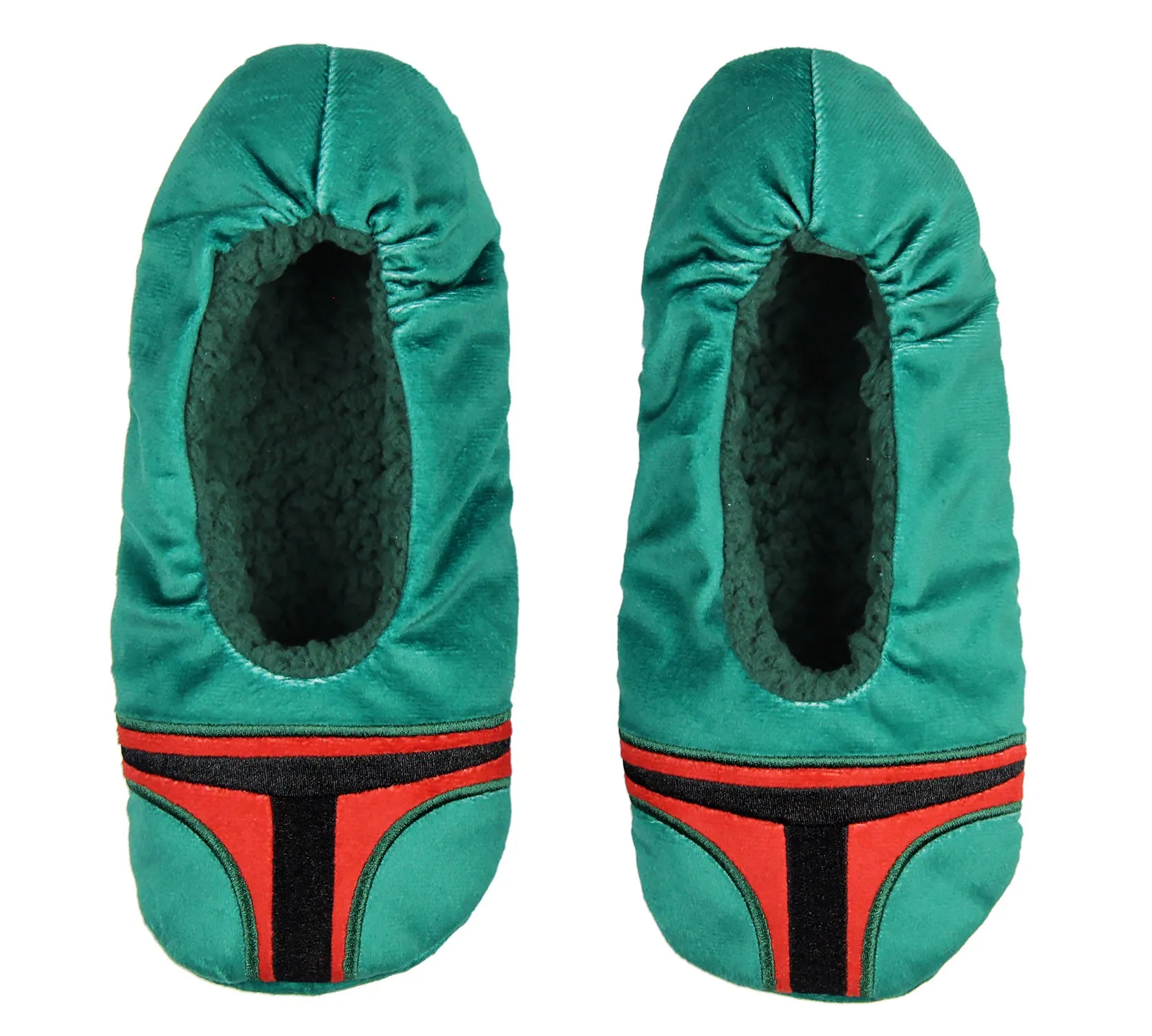 Star Wars Boba Fett Slippers Embroidered Helmet Slipper Socks No-Slip Sole