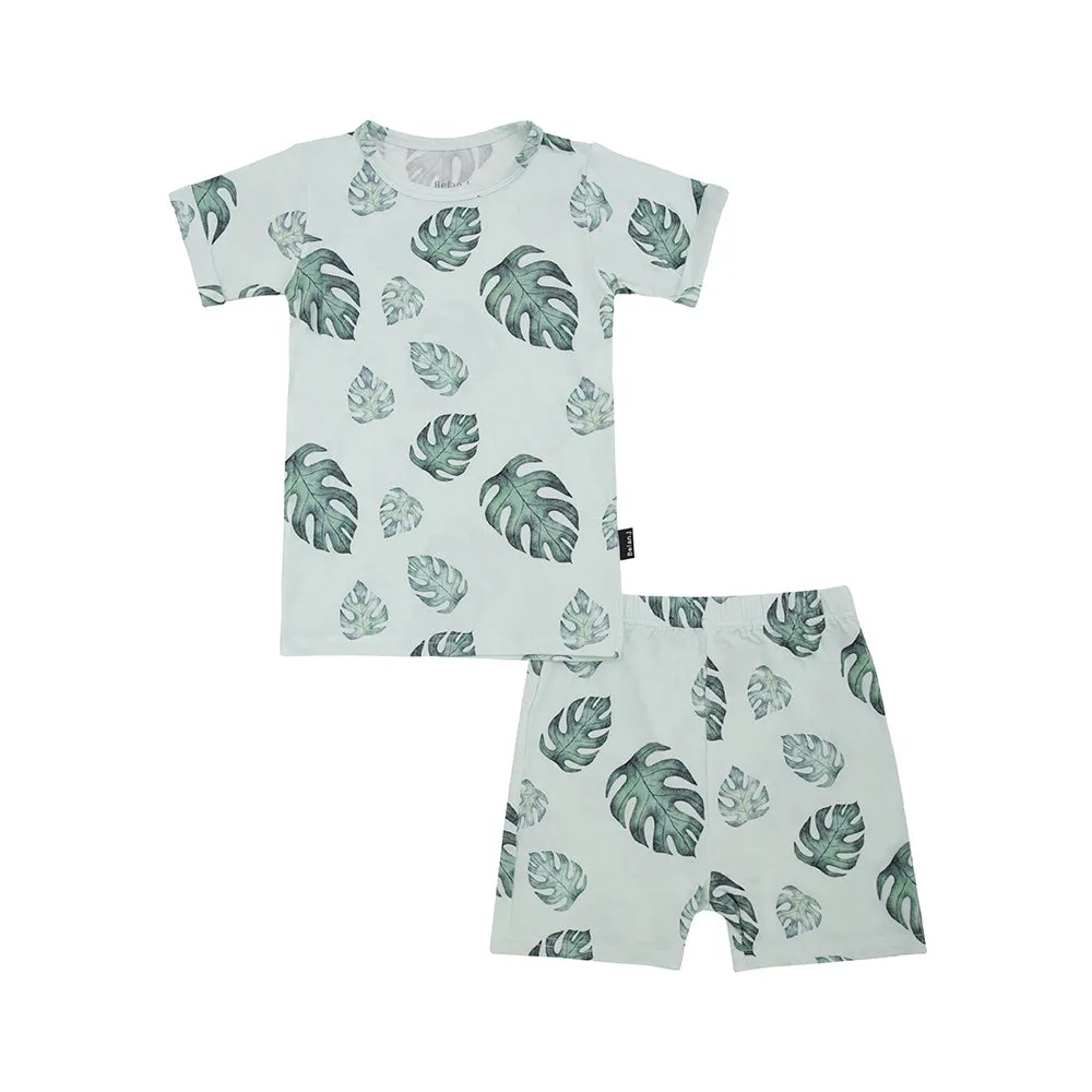 Summer PJ Set - Tropical Leaves