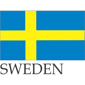 Sweden Embroidered Flag Badge