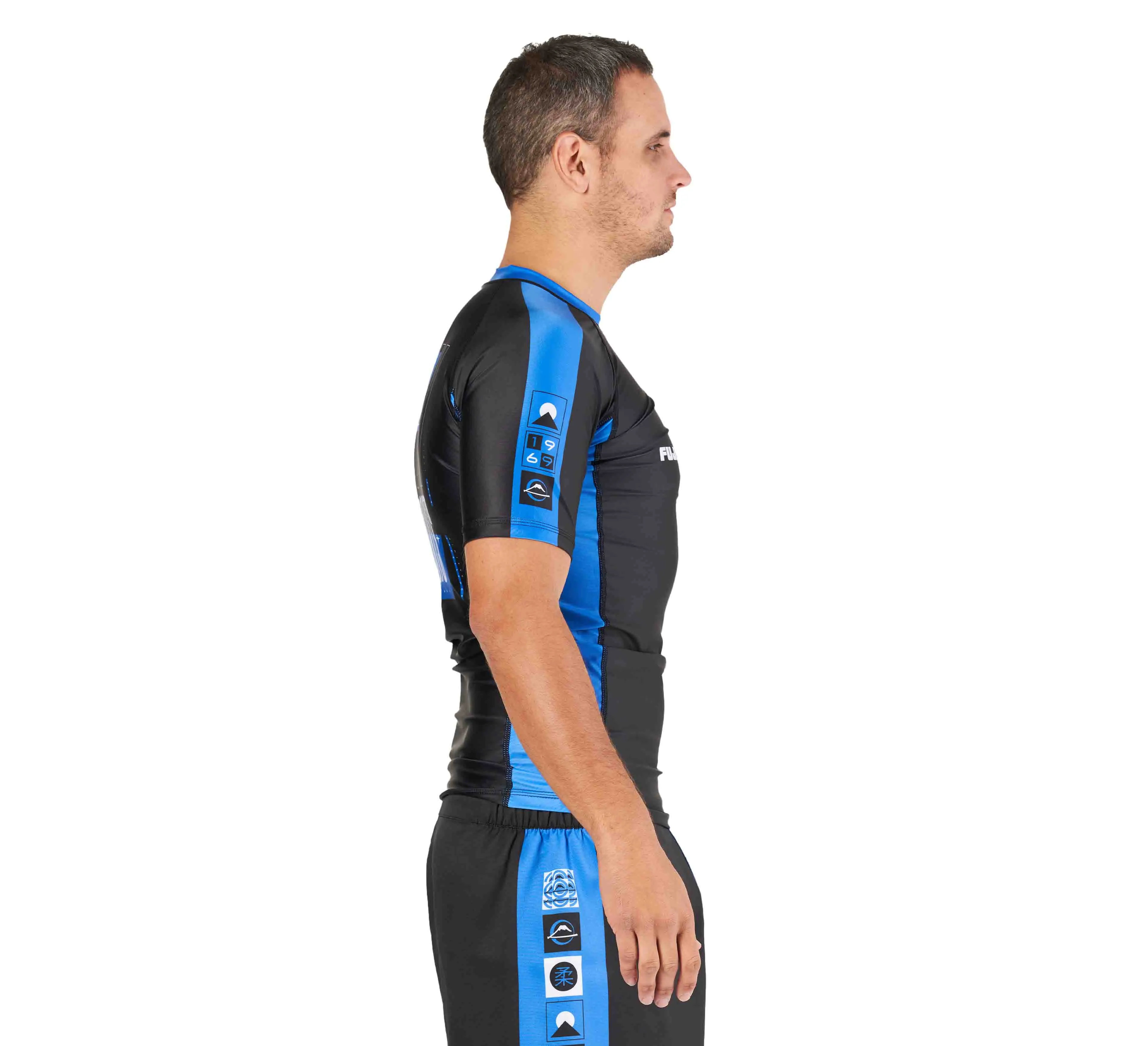 Tapout Technical Rashguard Black/Blue