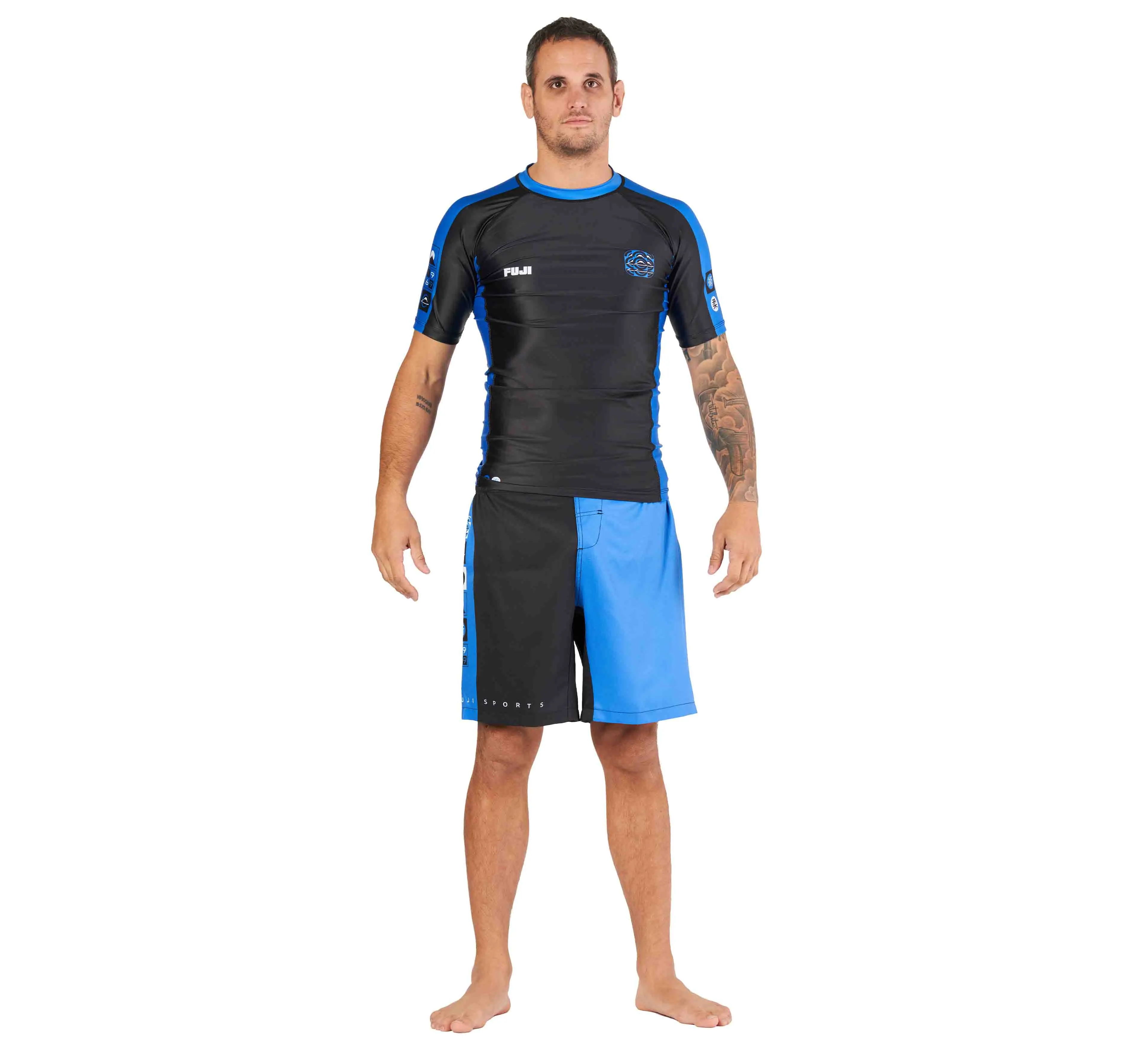 Tapout Technical Rashguard Black/Blue