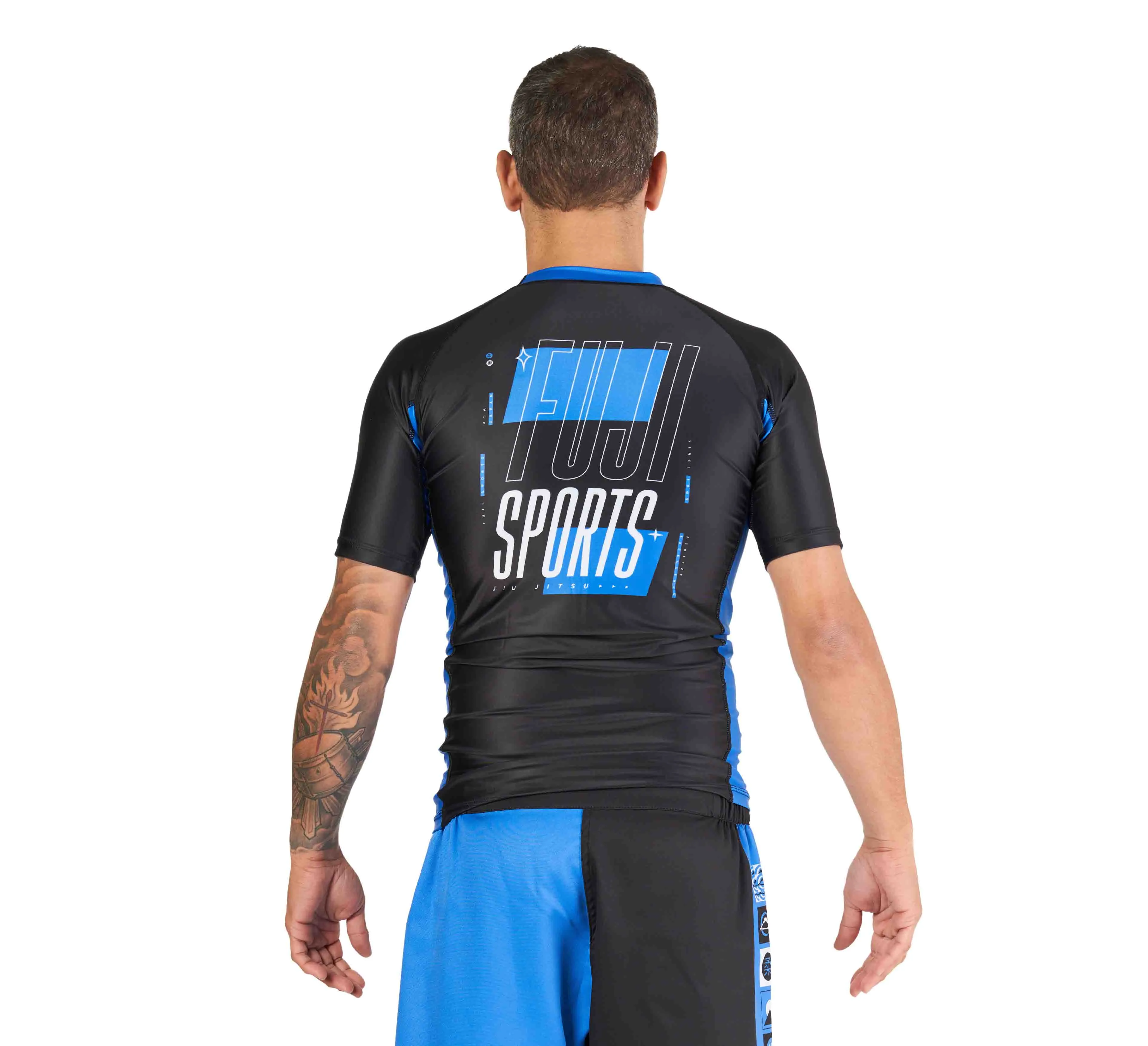 Tapout Technical Rashguard Black/Blue