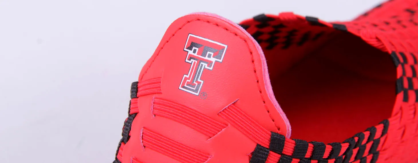 Texas Tech Red Raiders Woven Colors Comfy Slip On Shoes