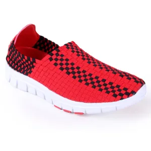 Texas Tech Red Raiders Woven Colors Comfy Slip On Shoes