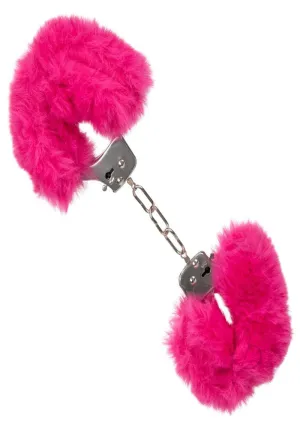 Ultra Fluffy Furry Cuffs Pink