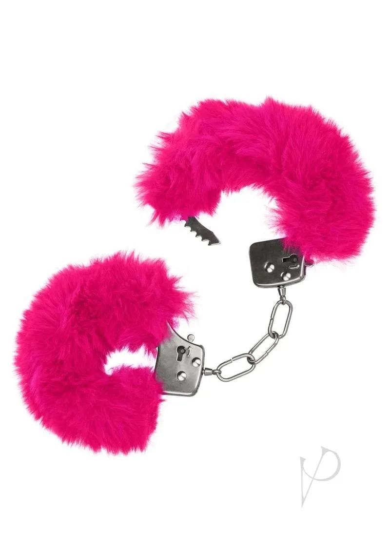 Ultra Fluffy Furry Cuffs Pink