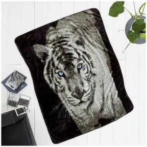 White Tiger Throw