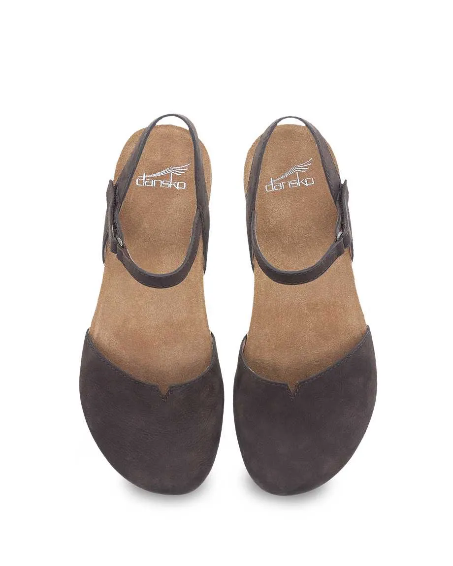 Women's Dansko Rowan Color: Chocolate Milled Nubuck