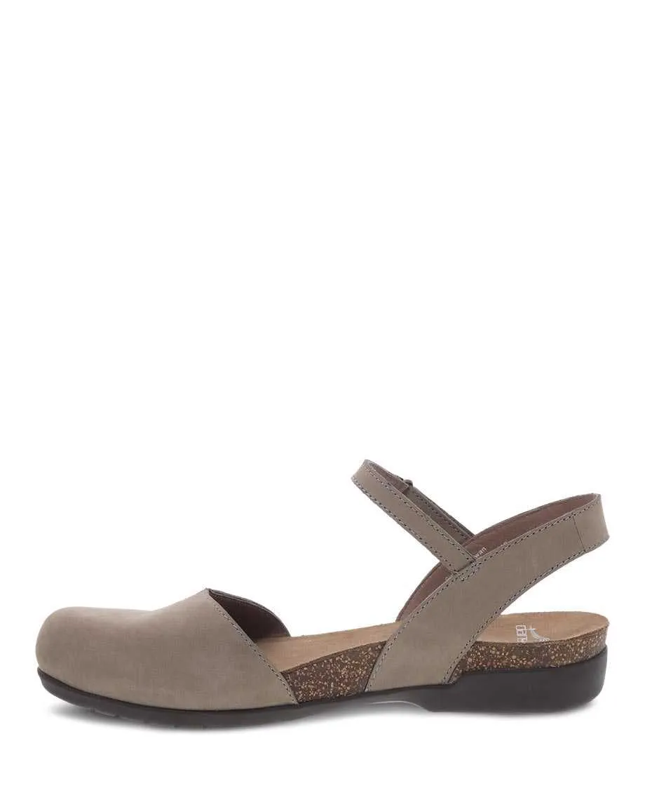 Women's Dansko Rowan Color: Taupe Milled Nubuck