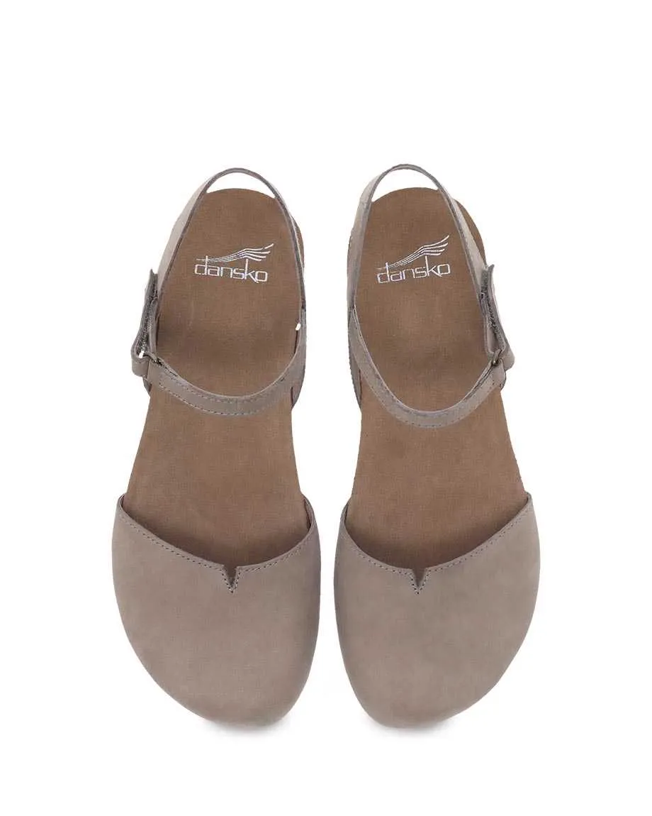 Women's Dansko Rowan Color: Taupe Milled Nubuck