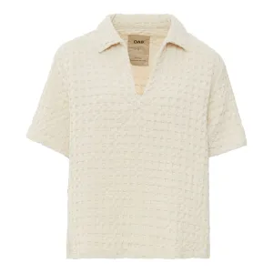 Women's Ecru Jaffa Waffle Shirt