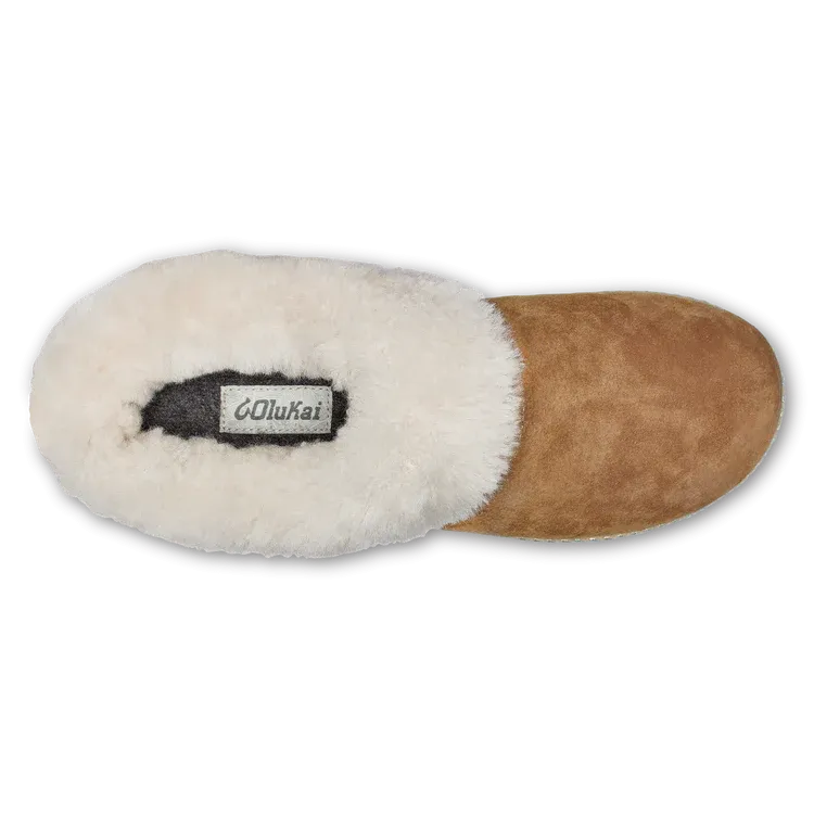 WOMEN'S OLUKAI KU'I SLIPPER | TAN / BONE