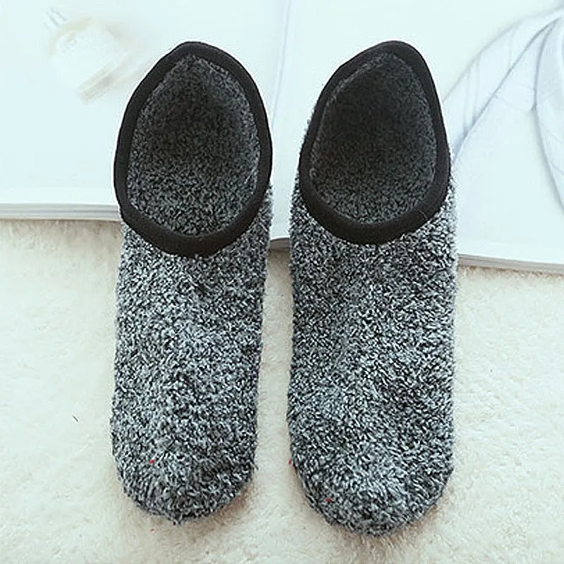 Womens Plush Slipper Socks